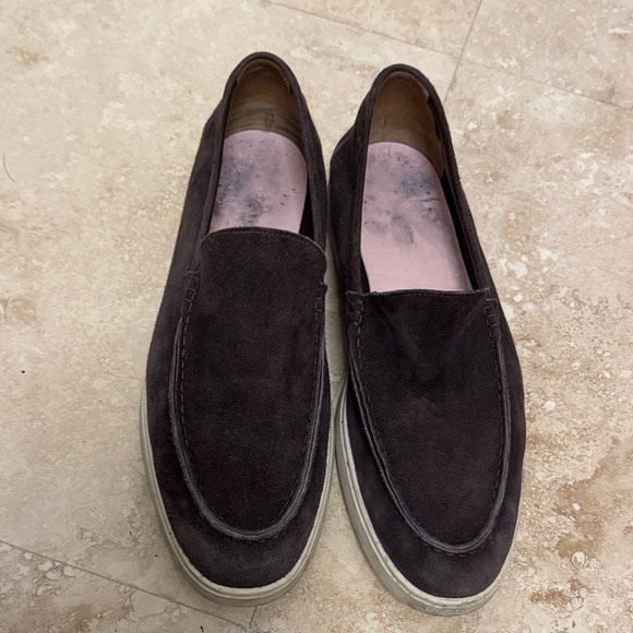 Elegant Dark Brown Men\'s Suede Loafers main image 6
